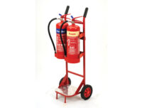 Double Trolley Fire Extinguisher