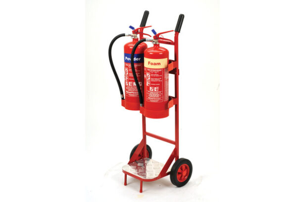 Double Trolley Fire Extinguisher