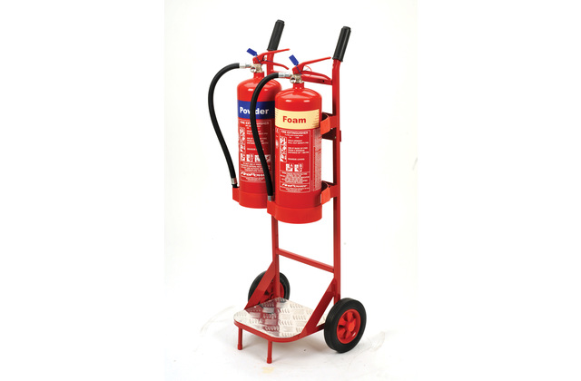 Double Trolley Fire Extinguisher