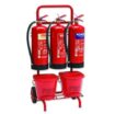 Tripple Trolley Fire Extinguisher