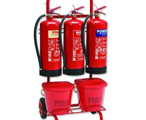 Tripple Trolley Fire Extinguisher