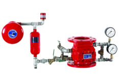 Sprinkler installation control valve