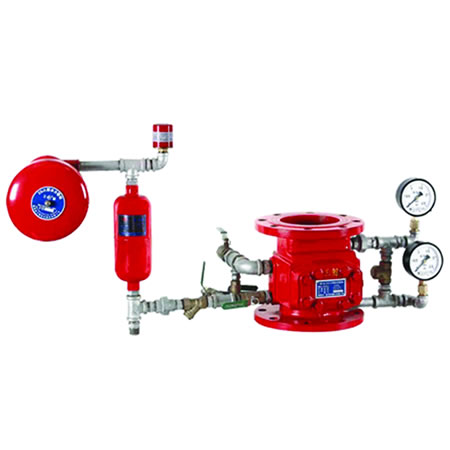 Sprinkler installation control valve